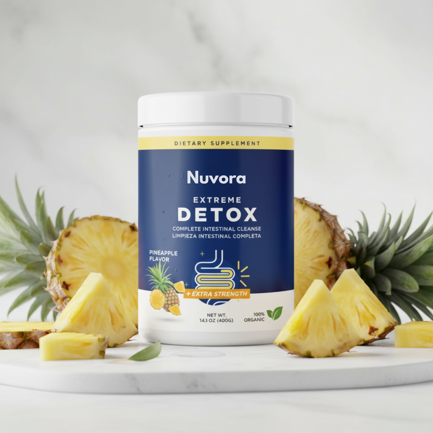 Nuvora - Pineapple Bliss Detox Powder™